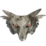 Máscara De Hombre Lobo Con Forma De Animal, Máscara De Lobo