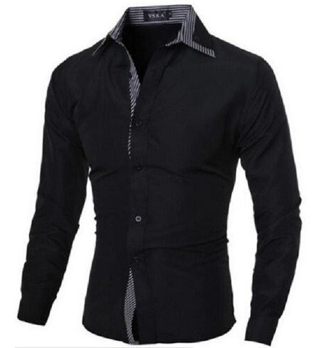 Camisa Social Masculina Premium Slim Estilo Russo