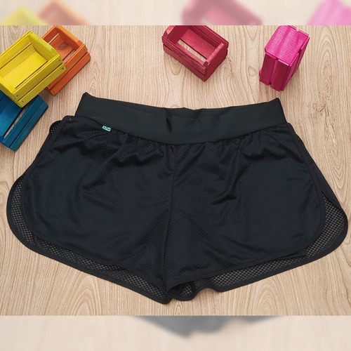 Short Duplo Fitness - Kit 03 Peças - Roupa Para Academia