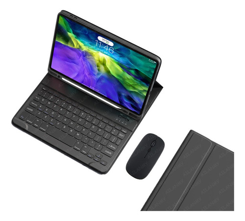 Funda Con Teclado+ratón For iPad Pro 11 Pulgadas 2021/2020