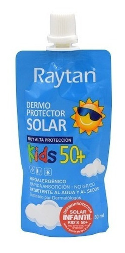 Doypack Dermo Protector Solar Kids 50+ Raytan 50 Ml