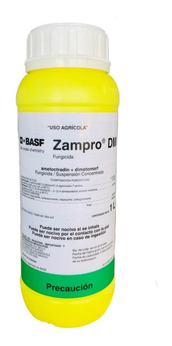 Zampro Fungicida Ametoctradin + Dimetomorf  1 Lt  Basf