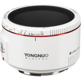 Yongnuo Yn 50mm F/1.8 Ii Lente Para Canon Ef (white)