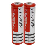 Pila Batería 18650 Recargable 7800mah 3.7v Li-ion