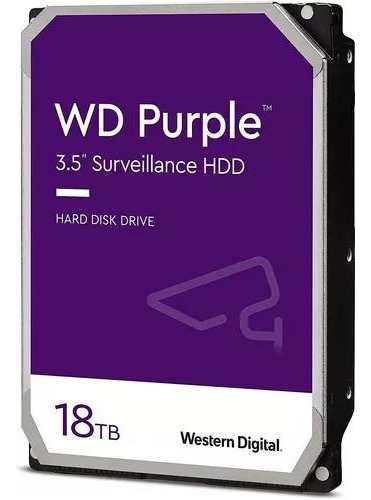 Disco Rigido Wd 18tb Purple Hdd Instalado