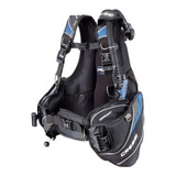 Chaleco Buceo Bcd Cressi Travelight Negro/ Azul 