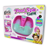 Set De Spa Pies + Set Uñas Juguete 2x1 Girl Creator