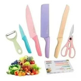 Set 6 Cuchillos Profesional Cocina