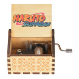 Caja Musical Naruto Madera Detalle Coleccion Color Cafe