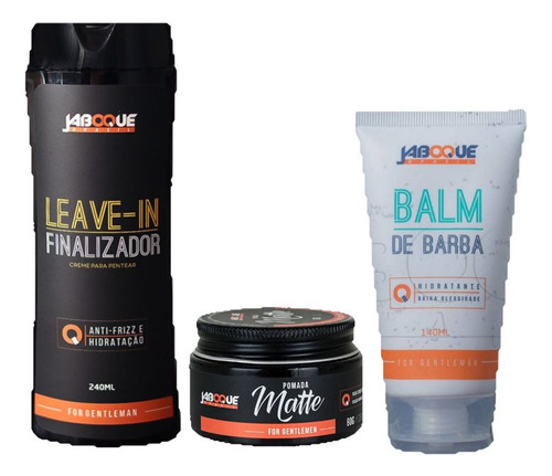 Produtos Barba Cabelo Masculino Leave-in Pasta Balm Jaboque