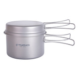 Set De Cocina Titanium Pot Para Acampar, Juego De Titanio Pl