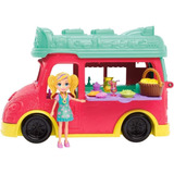 Polly Pocket - Camion De Licuados - Muñeca Y Accesorios