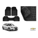 Tapetes Uso Rudo Chevrolet Cruze 2013 Rubber Black Original