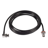 Eightwood Bnc - Cable Coaxial De Ngulo Recto Hembra A Macho