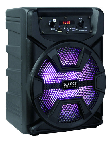 Bafle Amplificado 8  Select Sound Hero Tws Bluetooth 2500w 