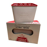 Frapera Hielera Balde Cerveza Stella Artois En Caja Regalo 