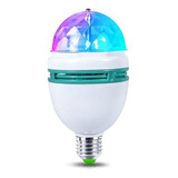 Ampolleta Led Mini Full Color Giratoria Fiestas Disco 3w