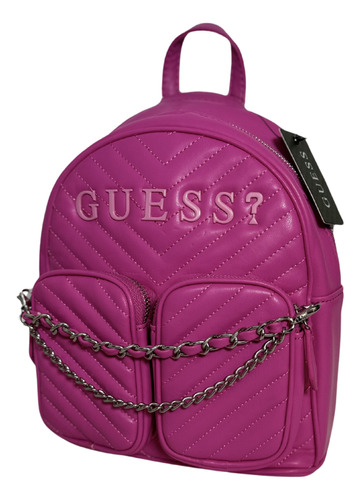Mochila Cassie Quilted Fucsia Guess Factory