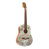 Guitarra Bamboo Ga-34-butterfly Electroacustica + Funda 