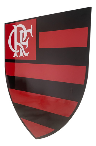 Escudo Flamengo Em Acm Para Área De Churrasco, Salões, Bar  