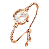 Skmei Relojes Para Mujer Pulsera Diamante Mujer Mujer Pequeñ