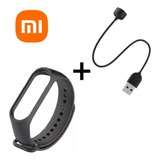 Cabo Carregador Usb Compatível Xiaomi Mi Band 3 4 + Pulseira