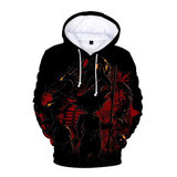 Sudadera Deporte Estilo Digital Patrón Dark Dragon Ball Goku