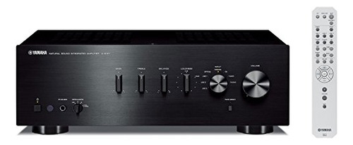 Amplificador Estéreo Yamaha A-s301bl (negro)