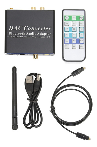 Adaptador Dac Converter Professional Coaxial Spdif Optical