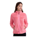 Polar Mujer Full Zipper Coral Claro Fashion's Park