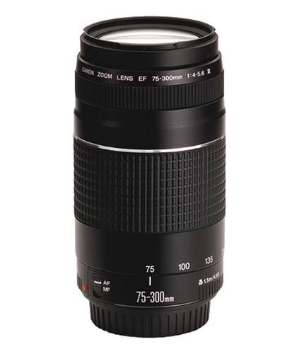Lente Canon Ef 75-300mm F/4-5.6 Iii Telefoto Zoom