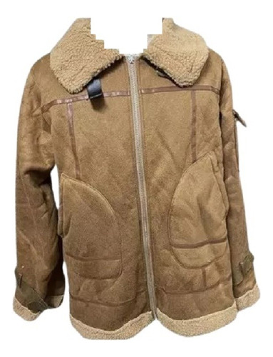 Chaqueta Tipo Aviador Caqui 