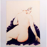 Roberto Firpo Miranda Dibujo Desnudo Femenino Arte Argentino