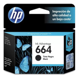 Cartucho De Tinta Hp 664 Negro Original