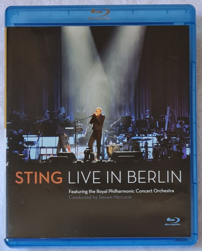 Blu-ray Sting - Live In Berlin 2010 (importado) Zerado