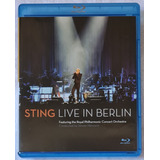 Blu-ray Sting - Live In Berlin 2010 (importado) Zerado