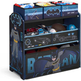 Juguetero Organizador Infantil Batman Con Stickers