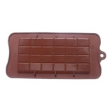 Molde Silicona Tableta De Chocolate Grande 24 Cavidades 