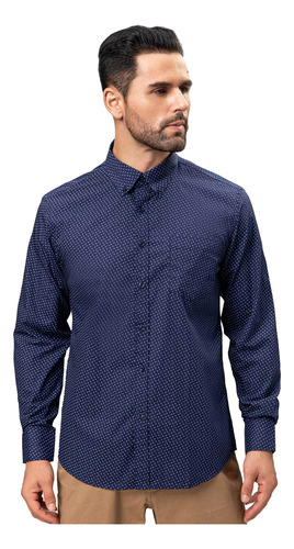 Camisa Fantasía Azul Hombre Fashion's Park