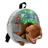 Peluche Dinosaurio Rex Jurassic World Con Mochila Ruz Origin