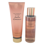 Victoria's Secret Set Amber Romance Loción Y Crema