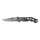 Cuchillo Navaja Tactica Automatica Supervivencia Negro