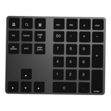 Mini Teclado Numérico Bluetooth 3.0, Teclado De 34 Teclas,