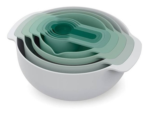 Set Bowls 9 Piezas Nest Salvia Joseph Joseph