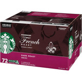 Keurig Starbucks French Roast K-cup 72 Pods (fuerte)