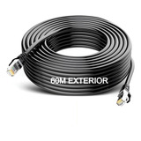 Cable Exterior Amitosai Cat6 100% Cobre Rollo De Utp 60mtsn1