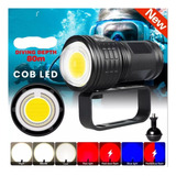 A 10000lm 50w Lâmpada Adota Cob De Buceo Profesional