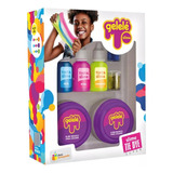 Kit De Slime Gelelé Slime Tie Dye Super Violeta 3697