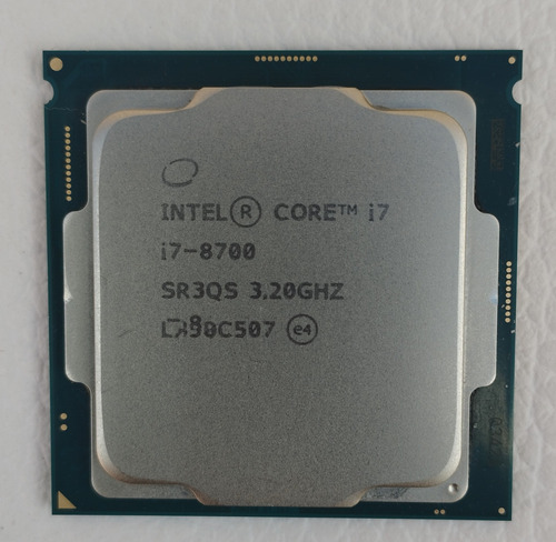Intel Core I7 8700/ Lga 1151/ Hasta 4.6ghz /8va Gen/usado