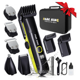 Fadeking® Recortadora De Barba Para Hombres, Kit De Aseo Imp